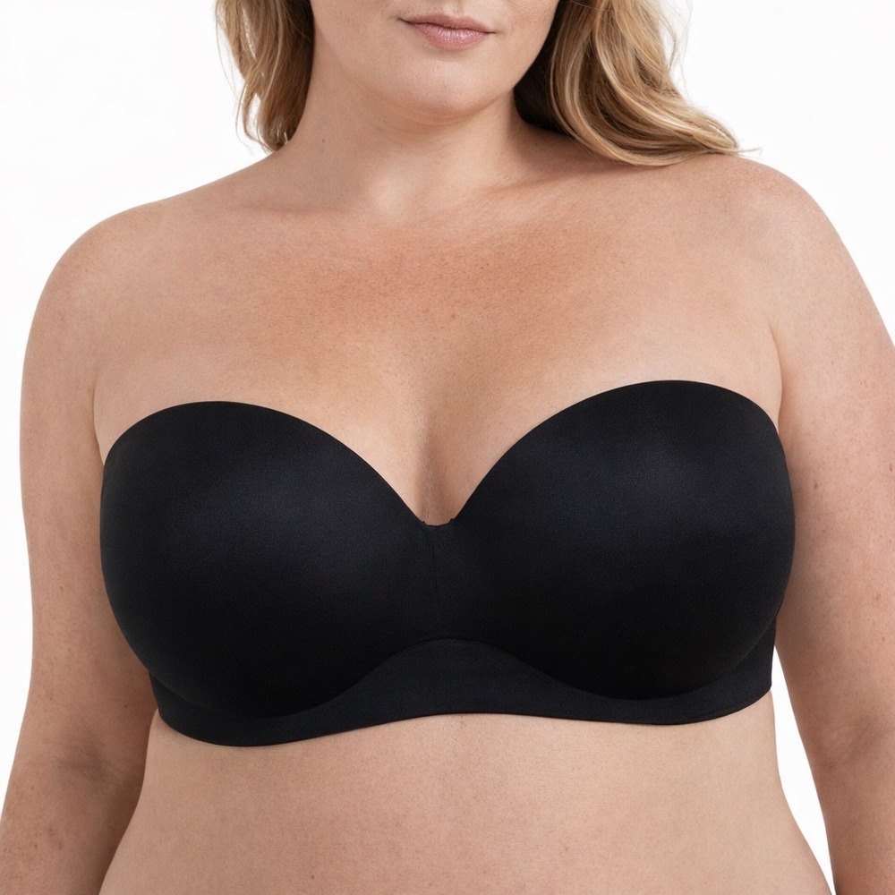 Cacique Women's Boost Multi-Way Strapless Medium Coverage Push Up Bra Size 42DD